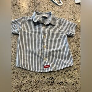 Toddler wrangler button up